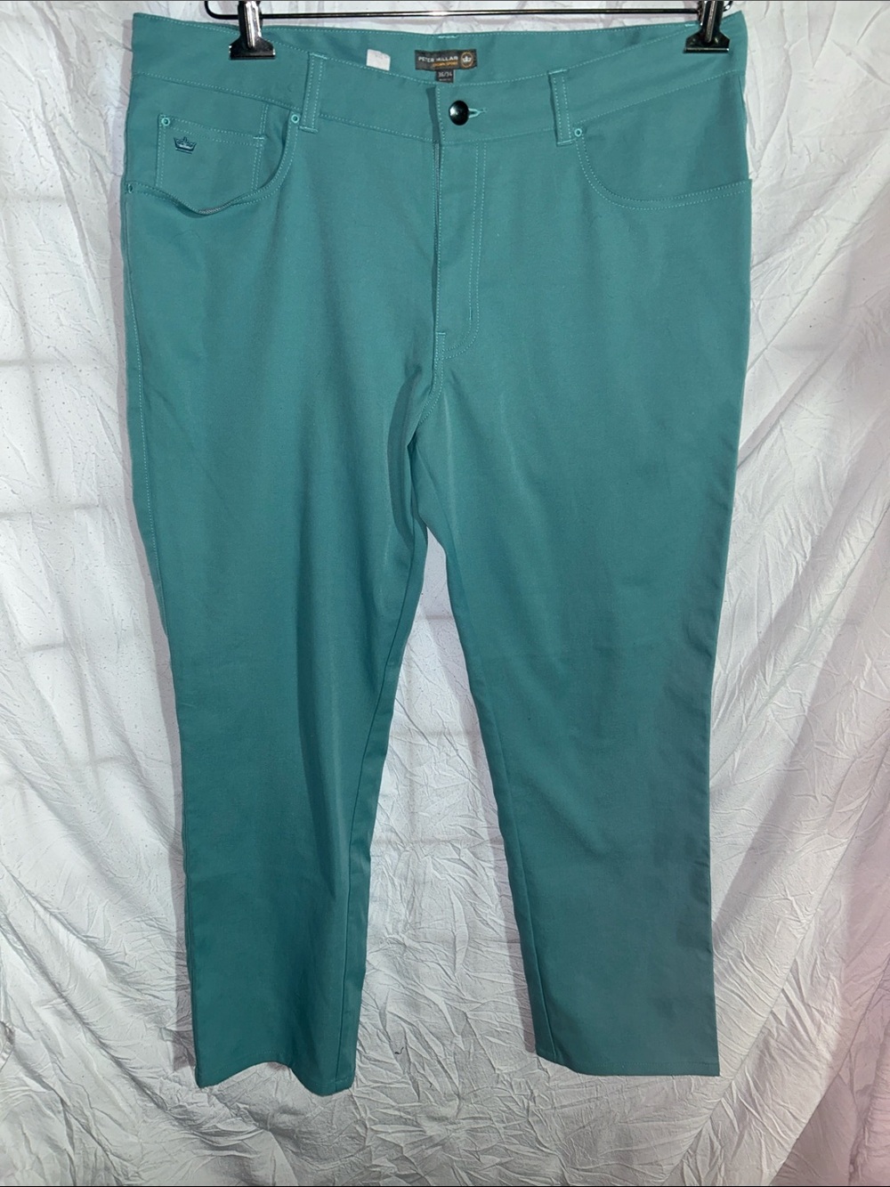 Peter Millar Crown Seafoam Stretch Chinos eb 66. NWOT.